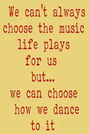 Reusable Stencil 9399 AK 12"x18" CAN'T CHOOSE THE MUSIC DIY Mylar Stencils