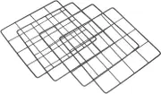 KAILIKETIY 6Pcs Iron Wall Grid Panel for Photo Display Elegant Organizer for Home Office Dorm Decor Black Picture Wall Decor Versatile Wire Hanging Net for Photos Memories