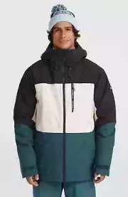 O'Neill Carbonite Snow Jacket - Men's - X-Large / Alma Steel Colorblock
