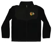 Outerstuff NHL Youth (4-18) Chicago Blackhawks Zip Up Fleece Jacket