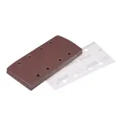 400-Grit 8-Holes Hook and Loop Sanding Sheet 7.3" x 3.6" Wet Dry Sandpaper 15pcs