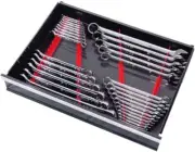 Wrench Organizer Tray Rail Storage Rack Sorter Socket Holder Set of 40 Tools HOT