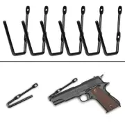 Pistol Wall Mount, Handgun Rack Hooks for Wall, Anti-Scratch Coating Handgun ...