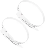 VILLFUL 2pcs Head Circumference Tapes Small Measure Body Tape Circumference Head Measures Tape Measurer Tailor Ruler Pp (polypropylene)