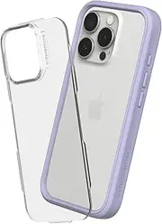 RhinoShield Modular Case Compatible with [iPhone 16 Pro] | Mod NX - Customizable Shock Absorbent Heavy Duty Protective Cover 3.5M / 11ft Drop Protection - Lavender