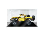 Acrylic Display Case for LEGO 42122 Technic Jeep Wrangler Figure Storage Box Dust Proof Glue Free