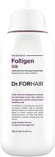 Dr.FORHAIR Folligen Silk Treatment 300 ml/10.14 fl. oz. | Damaged Scalp and Hair Care | Nourishing Gentle Treatment | Hair Strengthening | Hypoallergenic