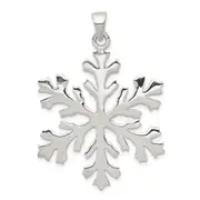 Sterling Silver Snowflake Pendant