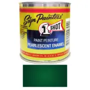 1/2 Pint 1 Shot 948P PEARLESCENT DARK GREEN Paint Lettering Enamel Pinstriping