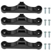 4pcs Black CPU Fan Bracket CPU mainboard Bracket Applicable to AM5 motherboards