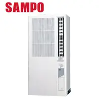 在飛比找momo購物網優惠-【SAMPO 聲寶】3-5坪四級定頻直立式窗型冷氣-110V