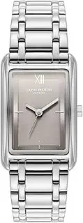 [Olivia Burton] Grove Stainless Steel Earl Grey Dial Women's Watch