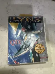 Qix (1993) Atari Lynx Damaged Box New