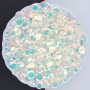 No Hole Round Sequins Brilliant Color Sequin DIY Craft Garment Glitters 50/500g