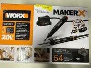 WORX WX988L Wood & Metal Crafter Rotary Tool Kit - 2 Piece