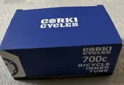 Corki Cycles Bike Tubes 4-Pk 700C 28-32C Butyl Rubber 48mm Presta Valve - NEW!