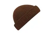 Beechfield Unisex Adult Harbour Fisherman Beanie (Walnut) (One Size)