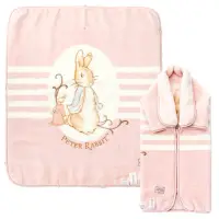 在飛比找蝦皮購物優惠-全新便宜轉Peter Rabbit 經典比得兔嬰兒防踢袖毯禮