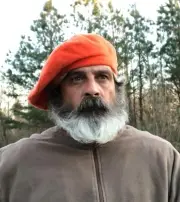 Men's Orange Wool Scot Bonnet Tam Hat Scottish Traditional Kilt Beret