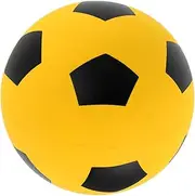 Abaodam Portable 6cm Boys and Girls' Mini Soccer Ball Bouncy Rubber Youth Soccer Ball Safe for Home School