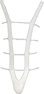[Generic] Men's Backless One-Piece Body Pouch Thong Mankini Elastic Straps Hollow Out Leotard Bandage Bodysuit, White, One Size, White, One Size