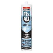 Soudal 290ml Fix All Crystal Sealant - Super Clear