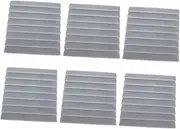 LALADEFIEE 6pcs Acoustic Soundproof Panels High Density Wedge for Home Theater and Gaming Sound Absorbing Boards to Reduce Echo and Sound Clarity