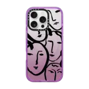 iPhone 16 Pro Impact Case MagSafe Compatible Liney Ladies II