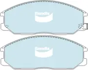 Bendix Heavy Duty Front Brake Pad Set for Ssangyong Rexton GAB 2.7L D27DT Diesel (for: Hyundai)