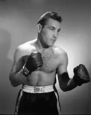 Middleweight Boxer Franz Szuzina Of Germany 1950S Old Boxing Photo
