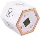 Multi Hexagon Timer, Digital Cube Flip Timer with Mute Alarm Mode, Time