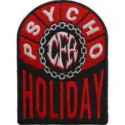 Pantera Psycho Holiday Sew Iron On Patch Official Metal Band Merch
