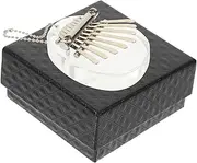 Totority Beginners Kalimba Piano 8-tone Mini Kalimba Perfect for Music Lovers Families and Boys and Girls