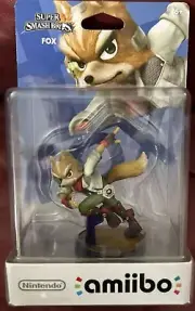 Nintendo Amiibo Super Smash Bros FOX 1st Print Original 2014 BNIB 2014 NA