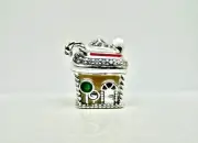 Authentic Pandora #792363C01 Festive Gingerbread House Charm