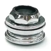 Steel Threadless 1" ZeroStack Headset — ZS41/25.4 | ZS41/27 / CP Silver