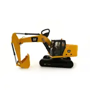 Bruder Licensed 1:16 Scale Caterpillar Excavator with Black Tracks Kid Toy 02483