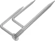 COOPHYA Beach Umbrella Anchor Holder Three Pronged Removable Spike for Sand Compact and Sturdy Design for Outdoor Use Patio Umbrella Stand Base for Windy Conditions