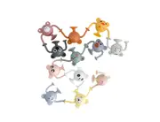 Bath Toys - Baby Silicone Suction Toys 12pk – Entire Zoo - Australia - Cherub Baby