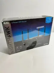 NEW Netgear Nighthawk AX6 AX4300 Wireless 6-Stream Wi-Fi 6 Router RAX45-100NAS