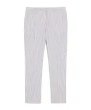 Seersucker fabric trousers IT40,IT42,IT38 White