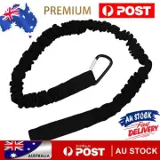 Stretchable Kayak Paddle Coiled Leash With Safety Hook Durable for Kayak Paddles