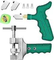 Labymos Portable Manual Glass Tile Opener Hand-Held Replacement Cutter Heads Ceramic Tile Glass Cutter Multi-Function Glass Cut