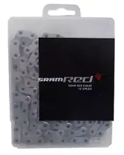 SRAM RED Flattop Chain - 12-Speed, 120 Links, Flattop, PowerLock, Silver, D1