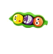 Three Peas in a Pod Latex for Dog Toy Squeaky balls
