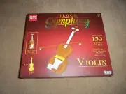 NEW, Block SYMPHONY VIOLIN Building Block Set 159 Pieces