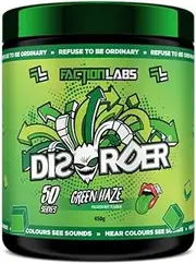 Faction Labs Disorder Pre-Workout 50 Serves Green Haze