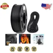 Reinforced PA12-CF Carbon Fiber Nylon Filament 1.75mm - Clog-Free & Tangle-Free