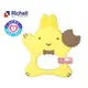 Richell 日本利其爾TLI輔助型乳牙刷3M適用 (乳齒訓練牙刷)兔子造型吸引寶寶注意，玩樂感覺像在刷牙420107