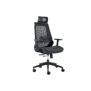 Elliot Office Computer Work Task Chair - Black Frame, Black - Black